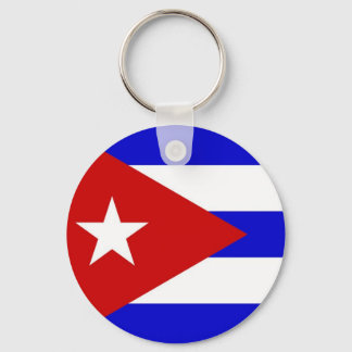 Cuban Flag Key Ring