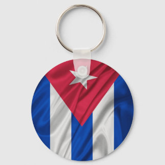 Cuban Flag Key Ring