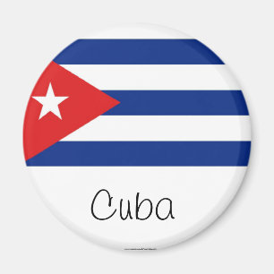 Cuban flag magnet