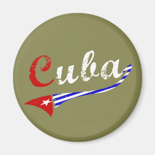 Cuban Flag Magnet