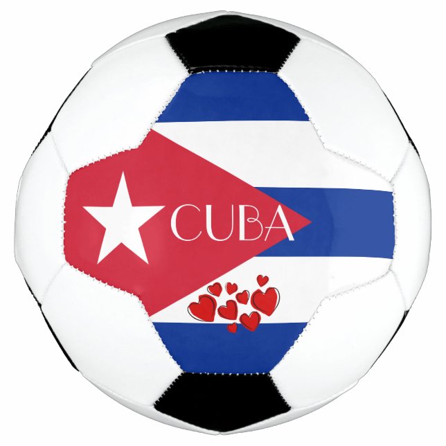 Cuban Flag Soccer Ball (Front)