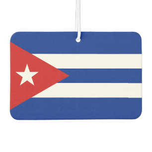 Cuban Flag Souvenir Car Air Freshener