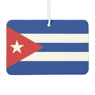 Cuban Flag Souvenir Car Air Freshener