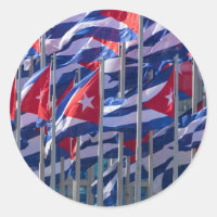 Cuban flags, Havana, Cuba