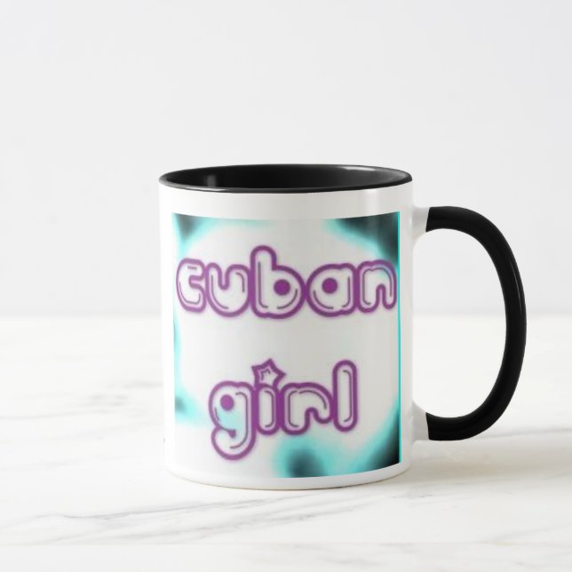 Cuban Girl Tag Mug (Right)