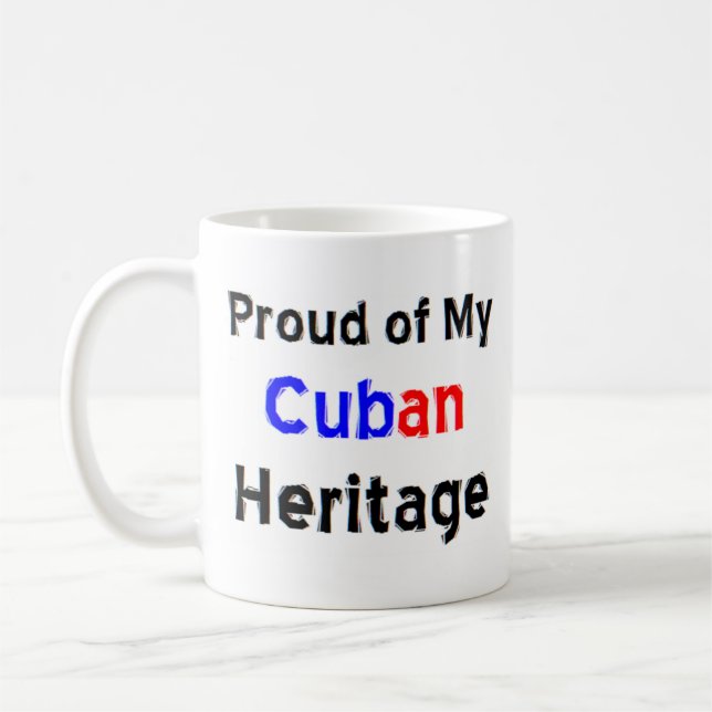cuban heritage coffee mug (Left)