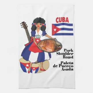 Cuban Kitchen towel- Paleta Tea Towel