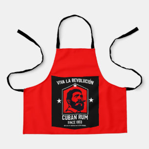Cuban Libre Rum Drinkers Revolution  Apron