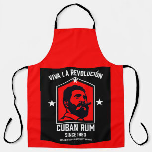 Cuban Libre Rum Drinkers Revolution  Apron