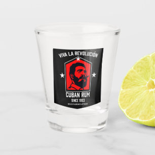 Cuban Libre Rum Drinkers Revolution Shot Glass