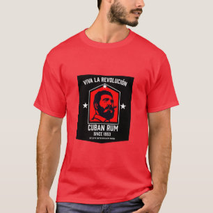 Cuban Libre Rum Drinkers Revolution  T-Shirt