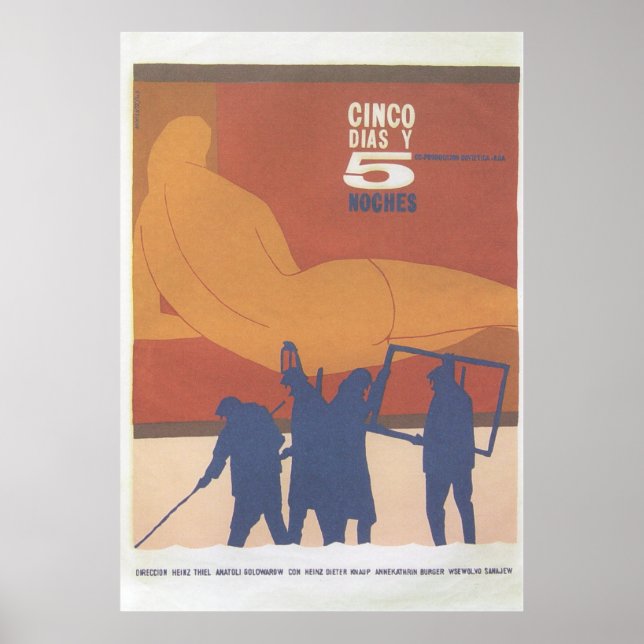 Cuban Movie Poster Cuban Film Poster (Front)