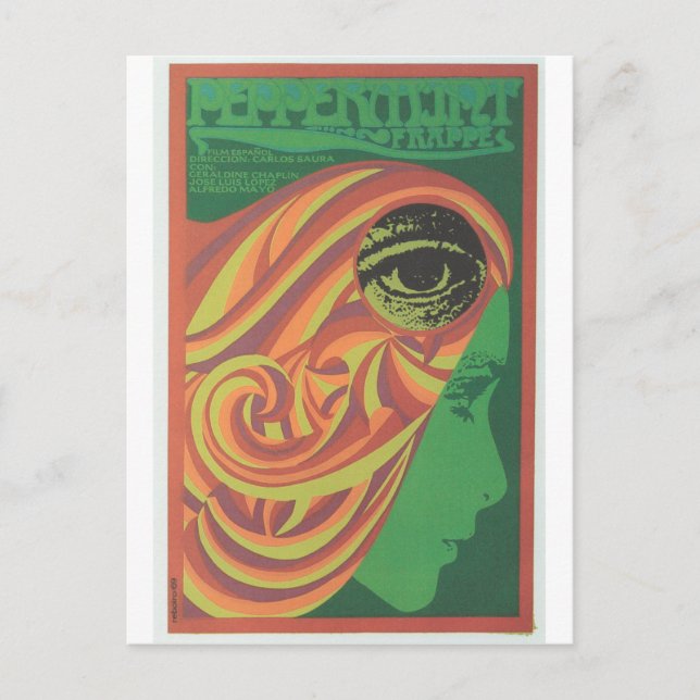 Cuban Movie Poster Cuban Film Poster Post Print Postcard (Front)