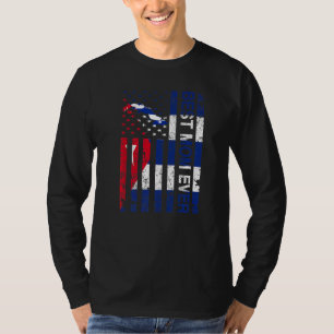 Cuban Mum Cuba Usa American Mother's Day T-Shirt