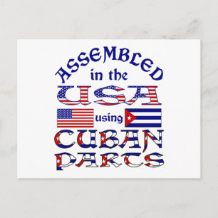 Cuban Parts Postcard