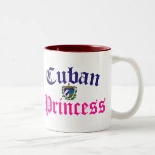 Cuban Princess 2 Two-Tone Coffee Mug