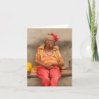 Cuban Senior Ladies Card