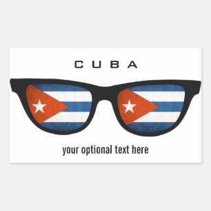 Cuban Shades custom stickers