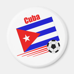 Cuban Soccer Team Magnet