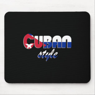 Cuban Style Sticker Mouse Pad