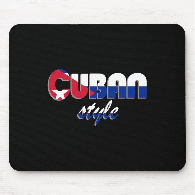Cuban Style Sticker  Mouse Pad (Front)