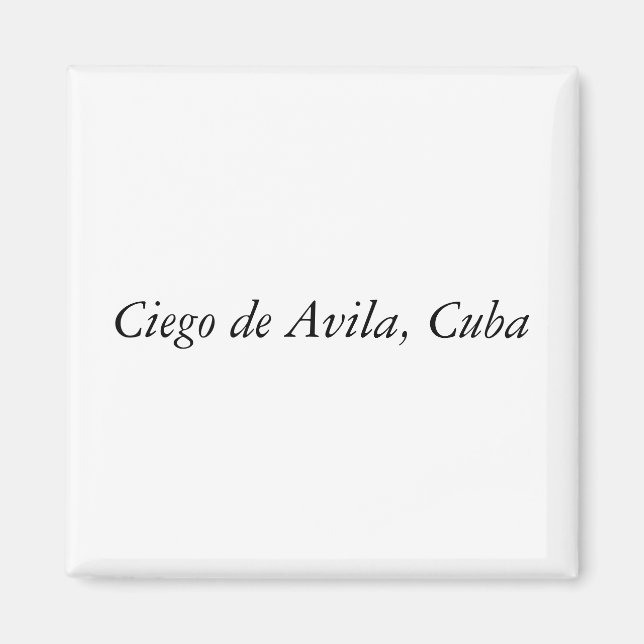 CUBAN VIBES MAGNET (Front)