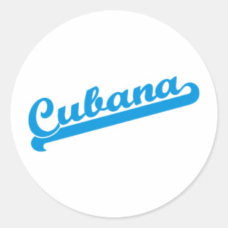 Cubana Classic Round Sticker