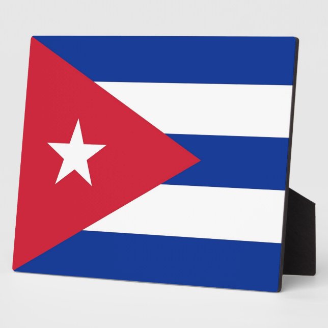 Cubanese Flag Plaque (Side)