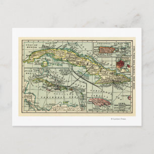 CubaPanoramic MapCuba Postcard