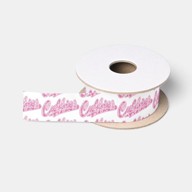 Cubbie-CAMO-PINK-Final Satin Ribbon (Spool)
