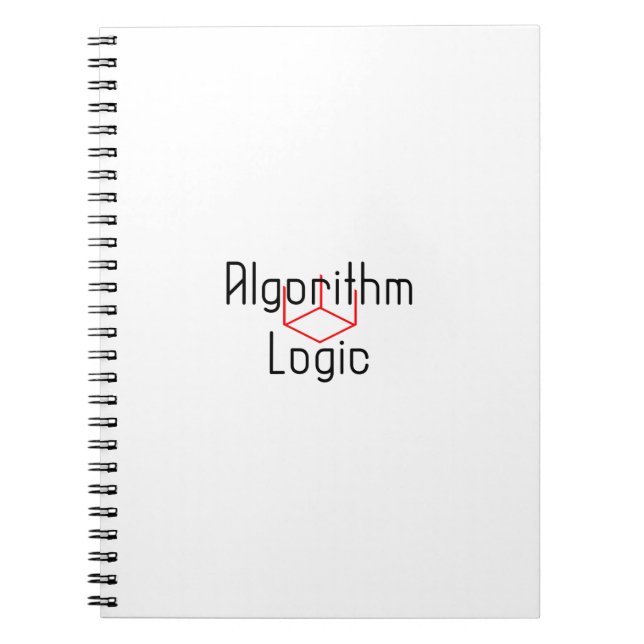 Cube Algorithm Logic Speed Cubing Buster Notebook (Front)