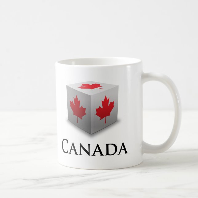 Cube Canada Coffee Mug (Right)