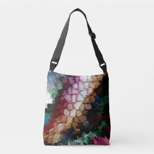 Cube Centric Dark Wind Crossbody Bag