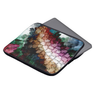 Cube Centric Dark Wind Laptop Sleeve
