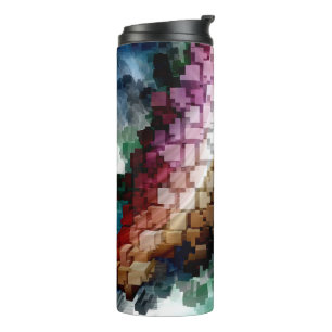Cube Centric Dark Wind Thermal Tumbler