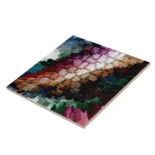 Cube Centric Dark Wind Tile