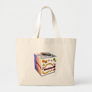 CUBE LD - LICENSED DIETITIAN LARGE TOTE BAG