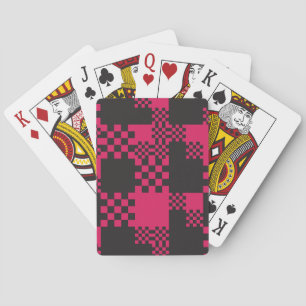 cube square block shape creative playing cards