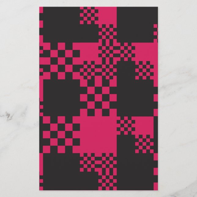 cube square block shape creative stationery (Front)