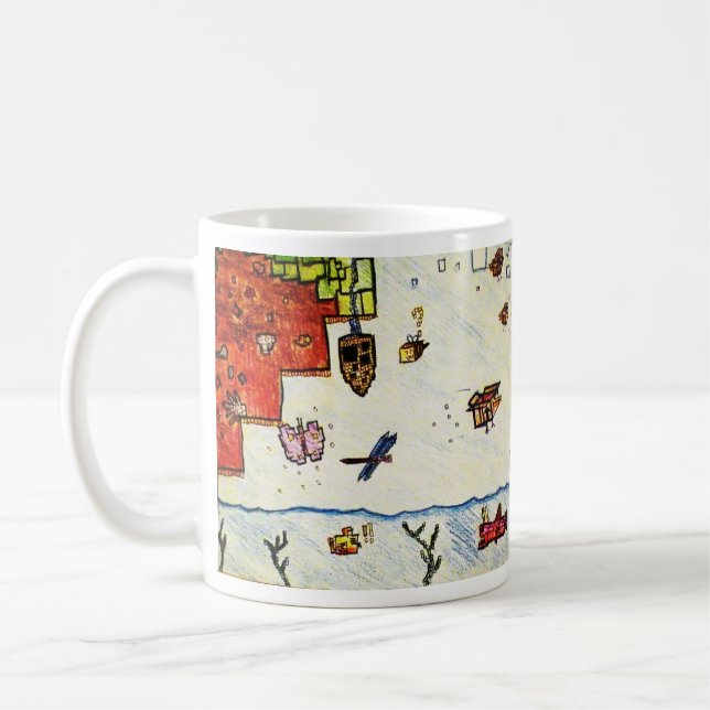 CUBEarth Coffee Mug (Left)