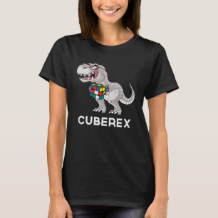 Cuberex Competitive Speed Cubing Dinosaur T-Shirt