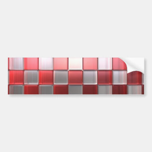 Cubes Bumper Sticker