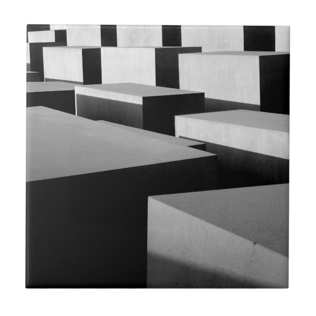 Cubes in Berlin Ceramic Tile (Front)