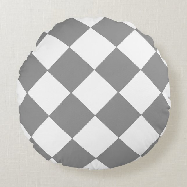cubic shaped round cushion (Front)