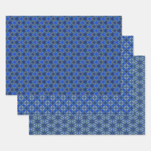 Cubicle Clouds Wrapping Paper Sheet
