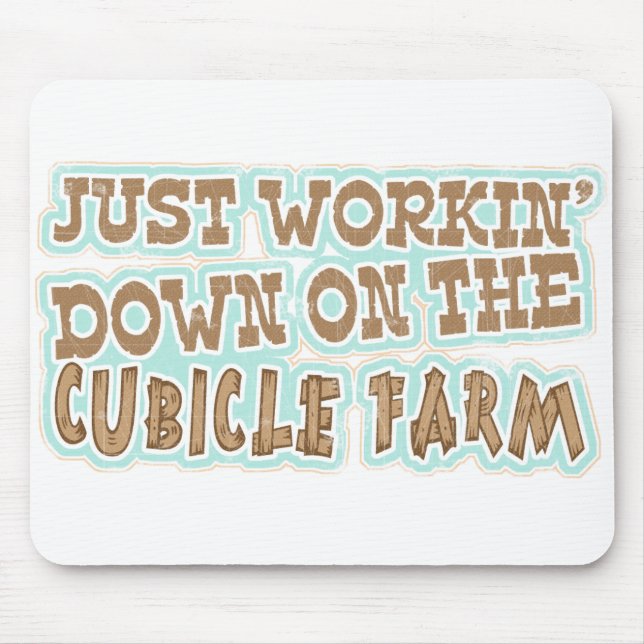 Cubicle Farm Mousepad (Front)