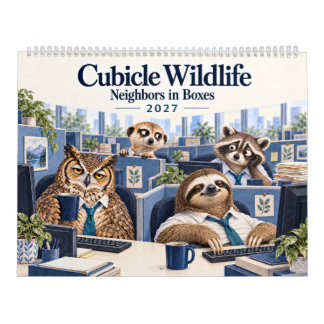 Cubicle Wildlife 2027 – Another Day at the Office Calendar