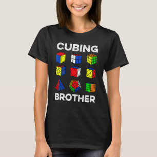 Cubing Brother Speedcubing Speedsolving Cuber T-Shirt
