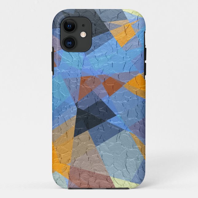 Cubism Abstract Art | Modern Geometric Pattern 2 Case-Mate iPhone Case (Back)