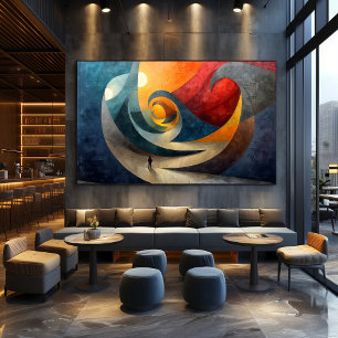 Cubism: Concrete Sea Poster